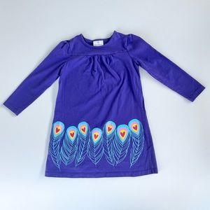 Hanna Andersson Peacock Feather Dress